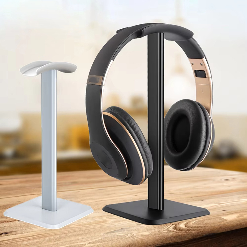 Headphone Stand Desk - 플라스틱 데스크탑 헤드폰 스탠드 휴대용 게임