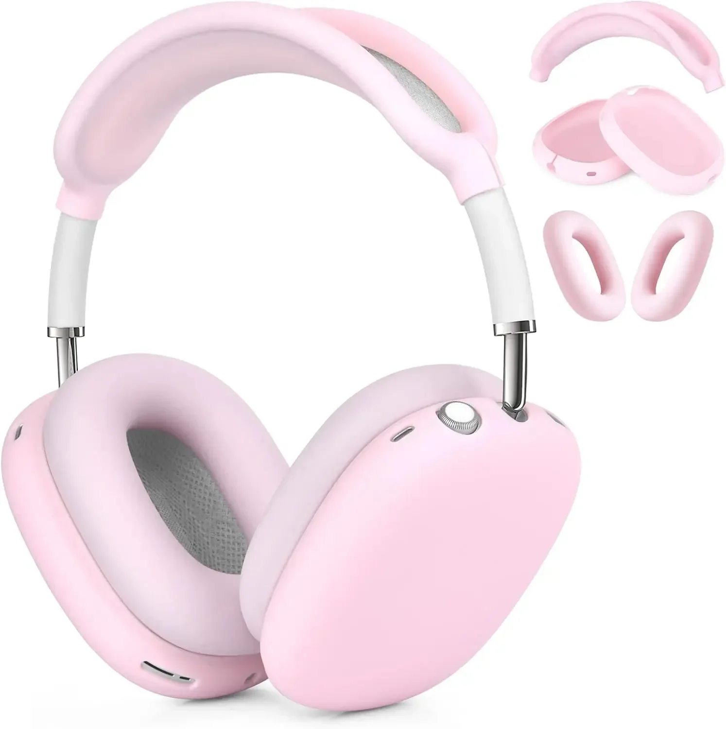 Beats Headphone Solo 4 - 에어팟 맥스 헤드폰용 실리콘 커버, 애플