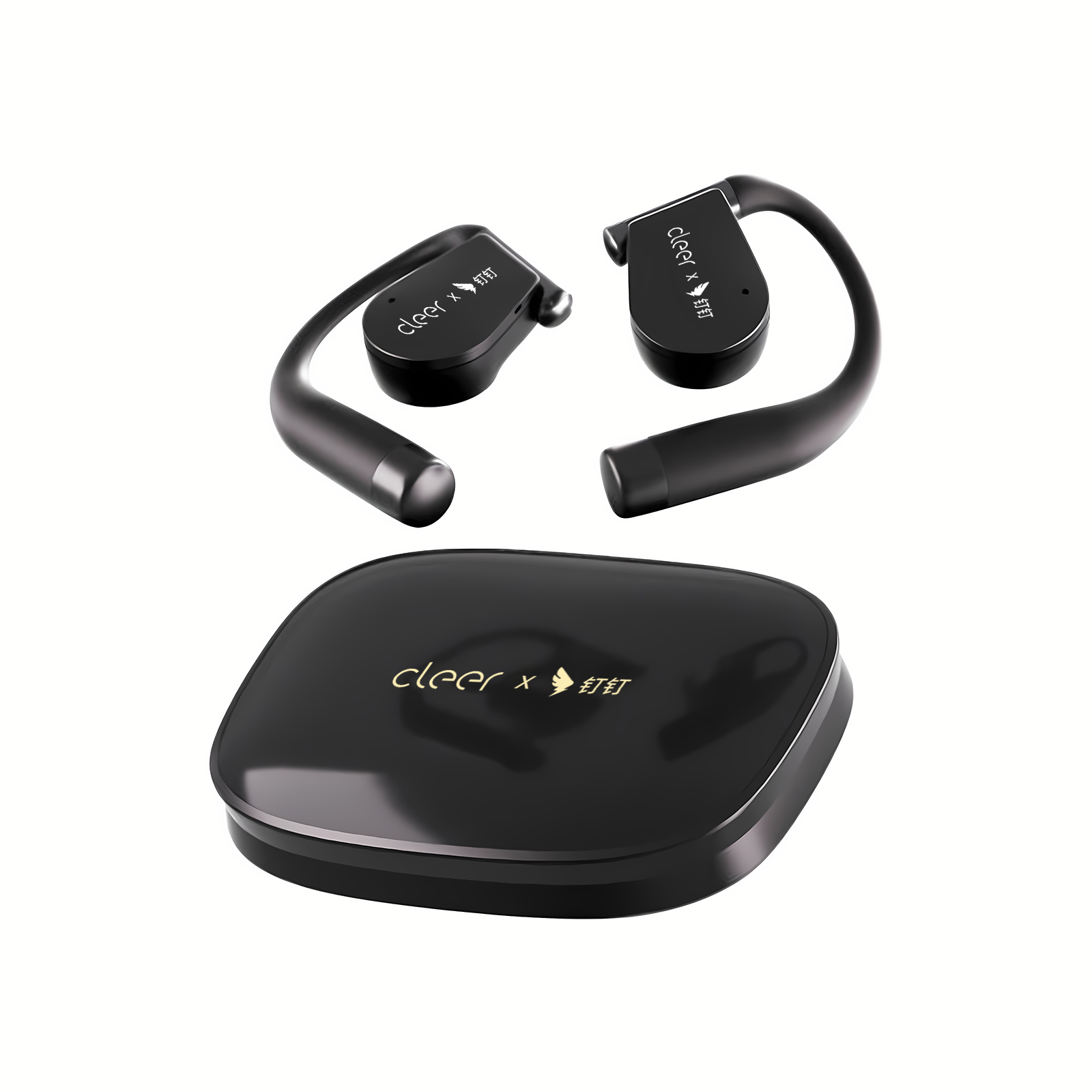 Earbuds Charging Case - 딩토크 H1 AI 이어버드, 오픈형 녹음