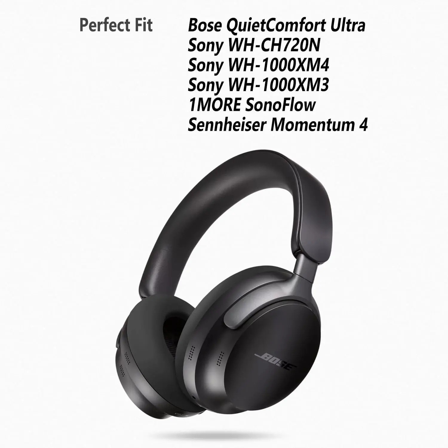 Bose Headphone Qc Ultra - 실리콘 귀 보호 슬리브, Bose QC