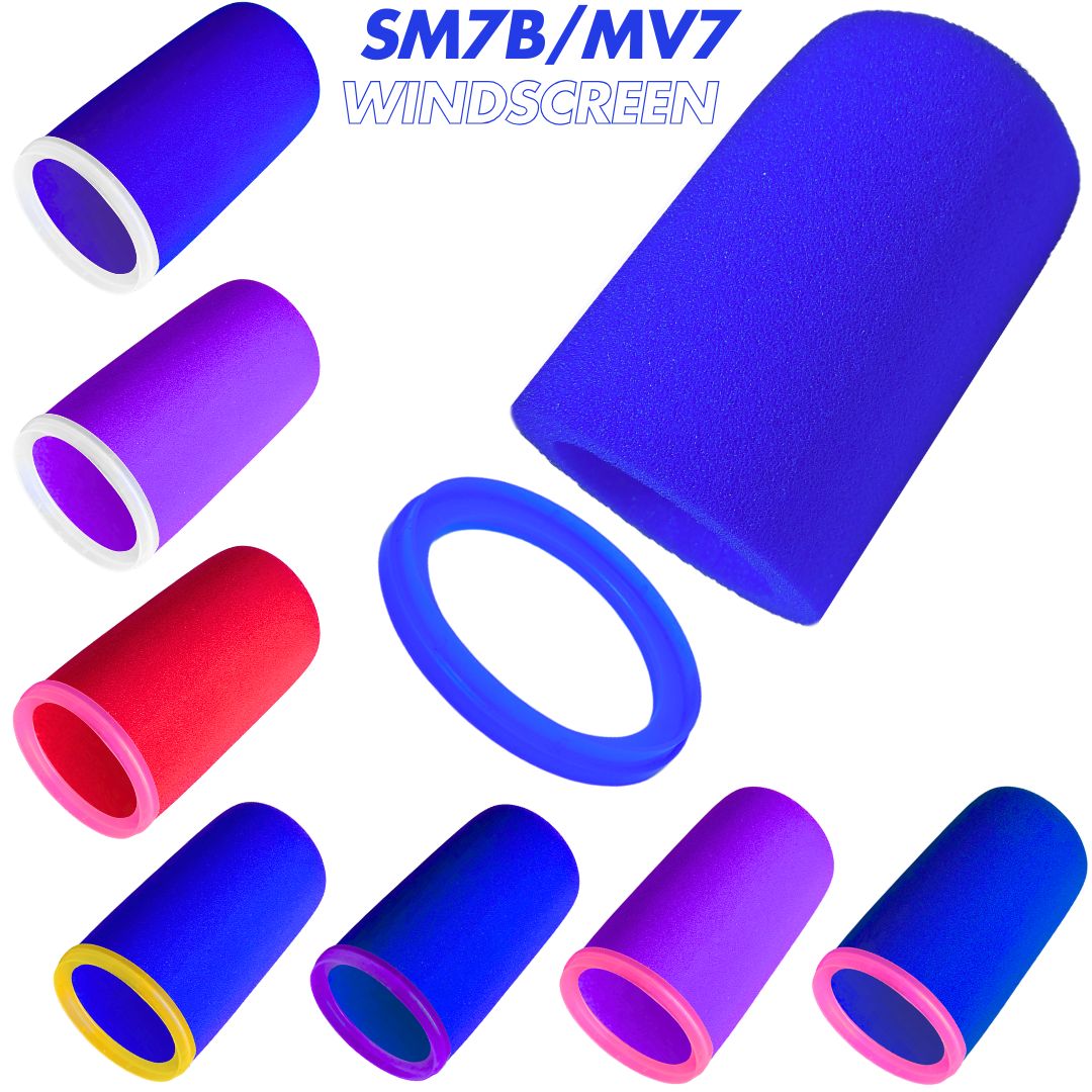 Shure Mic Mv7 - Shure SM7B, MV7, SM7dB용 SM7dB 윈드스크린