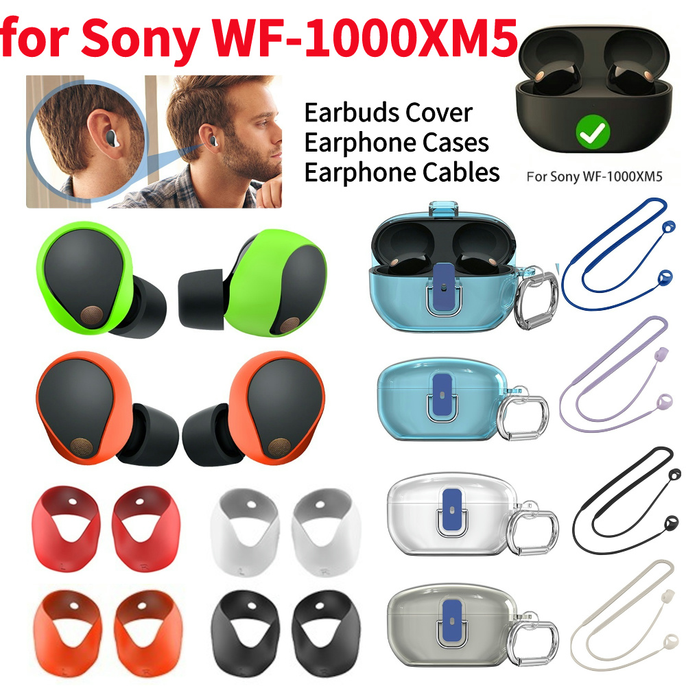 Sony Headphone Wf-1000Xm5 - 소니 WF-1000XM5 헤드폰용 실리콘 이어버드 커버,