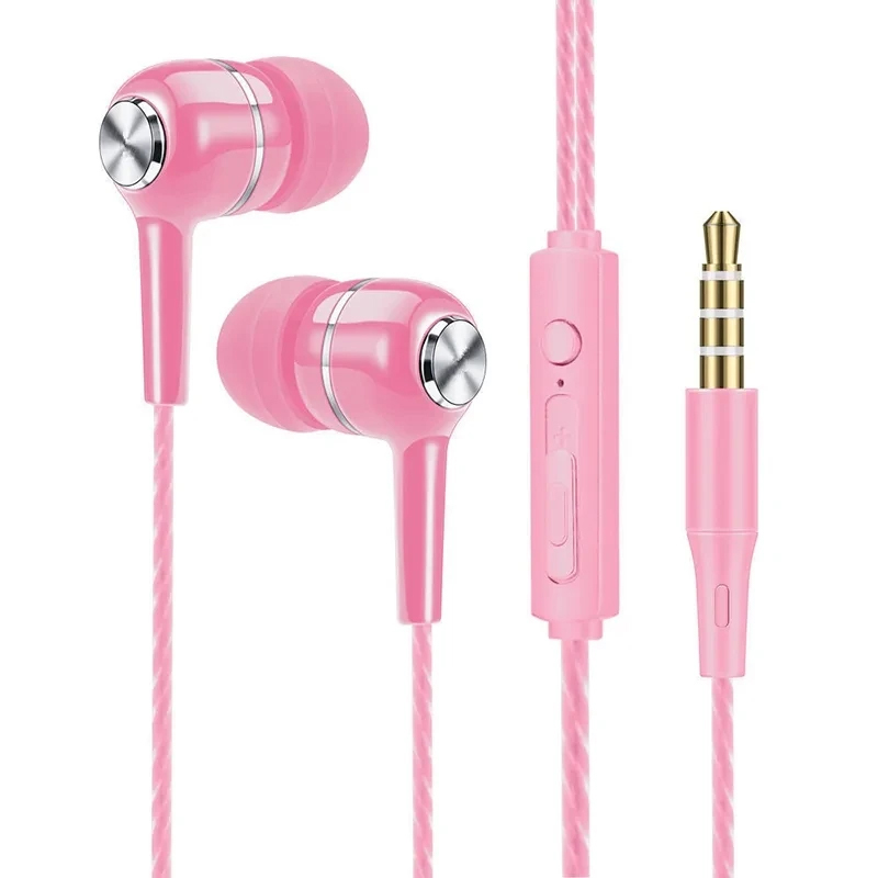 유선 헤드폰 3.5mm 인이어 스포츠 이어버드 베이스  - Wired Earphone Mic 리뷰 및 가격