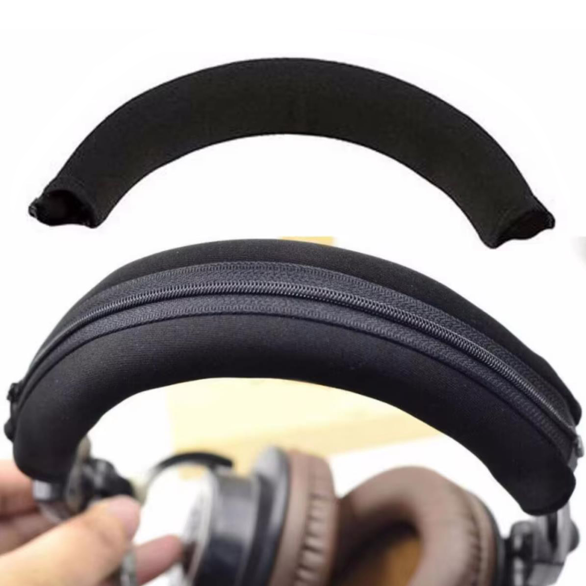 지퍼 헤드폰 보호대 슬리브 쿠션 패드 헤드 밴드는 오디 - Audio Technica Headphone Ath-M20X 리뷰 및 가격
