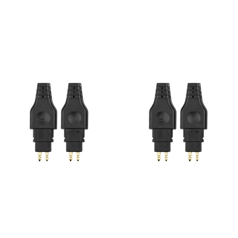 4 Pcs 미니 이어폰 케이블 핀 오디오 헤드폰 잭 플 - Sennheiser Headphone Hd 25 리뷰 및 가격