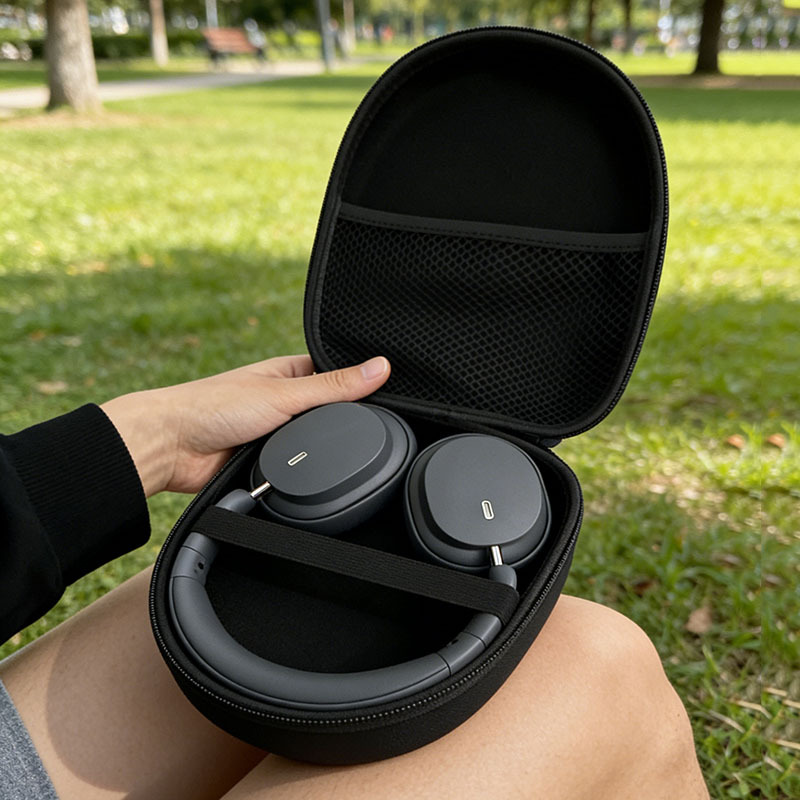 다기능 블랙 EVA 하드 케이스, 헤드폰, 카메라, 케 - Headphone Case Hard 리뷰 및 가격