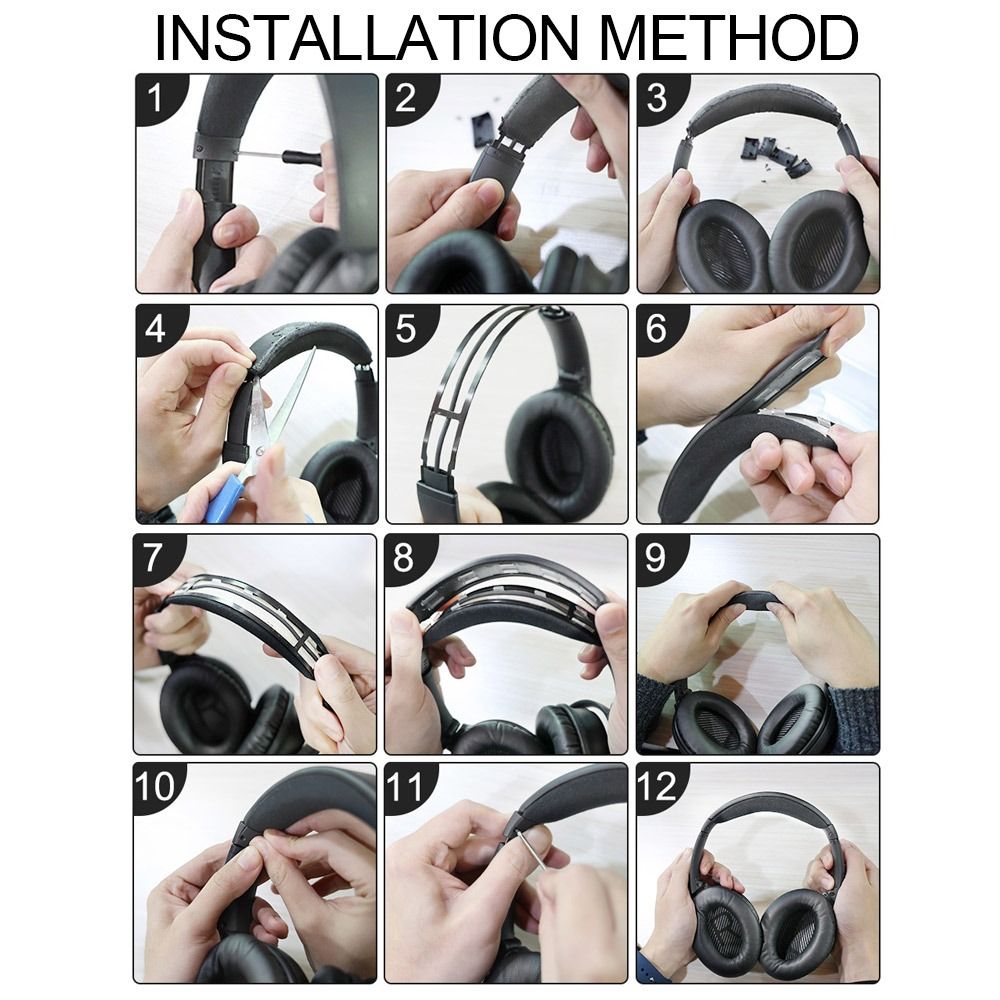 헤드밴드 커버 부드러운 실리콘 헤드폰 헤드밴드 보호대  - Bose Headphone Qc45 리뷰 및 가격