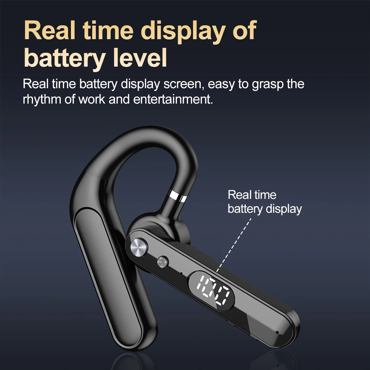 마이크가 장착된 무선 블루투스 헤드폰 이어폰 AI 지능 - Bluetooth Headset On Ear 리뷰 및 가격