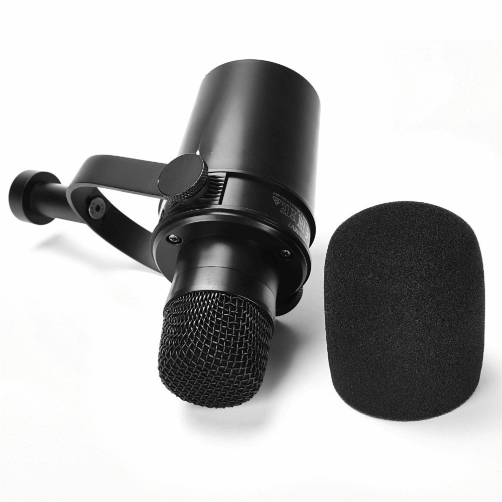 교체용 마이크 윈드스크린 커버 플록드 스폰지 폼 방풍  - Shure Mic Mv7 리뷰 및 가격